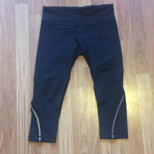 Lululemon Black Running Capri